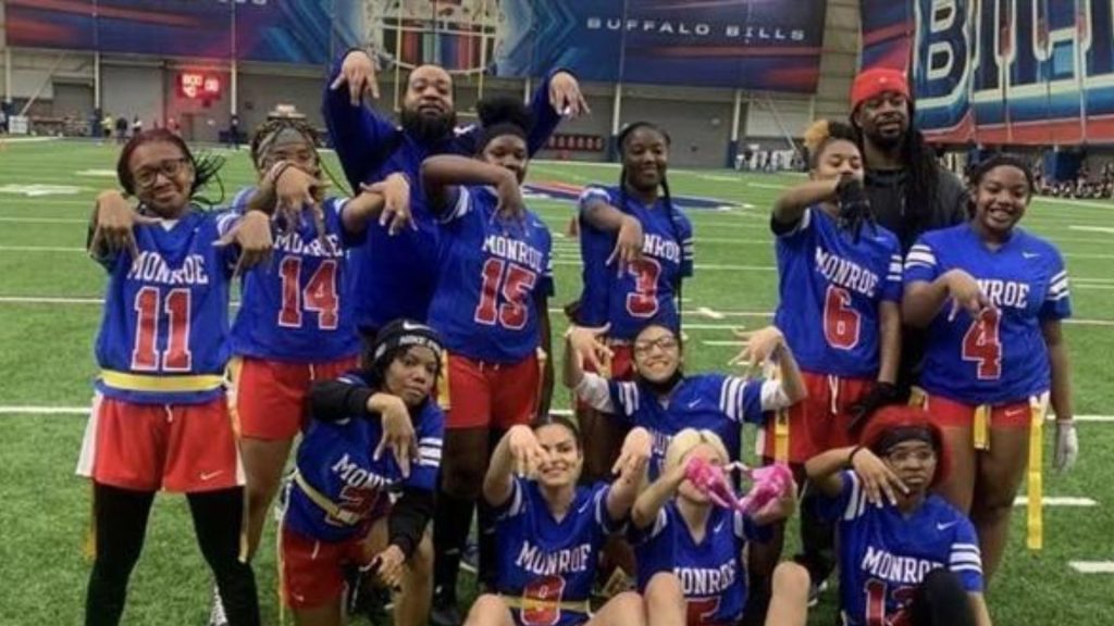 Rcsd Rams RCSD Unified Flag Football teams celebrate the end of an inspiring ...